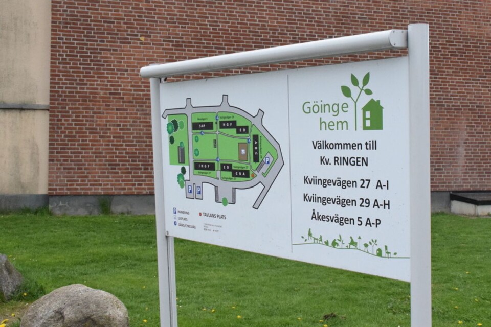 Göingehem has not decided in which order the buildings will be demolished.
