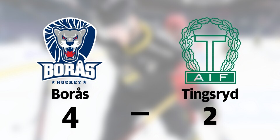 Borås HC vann mot Tingsryds AIF