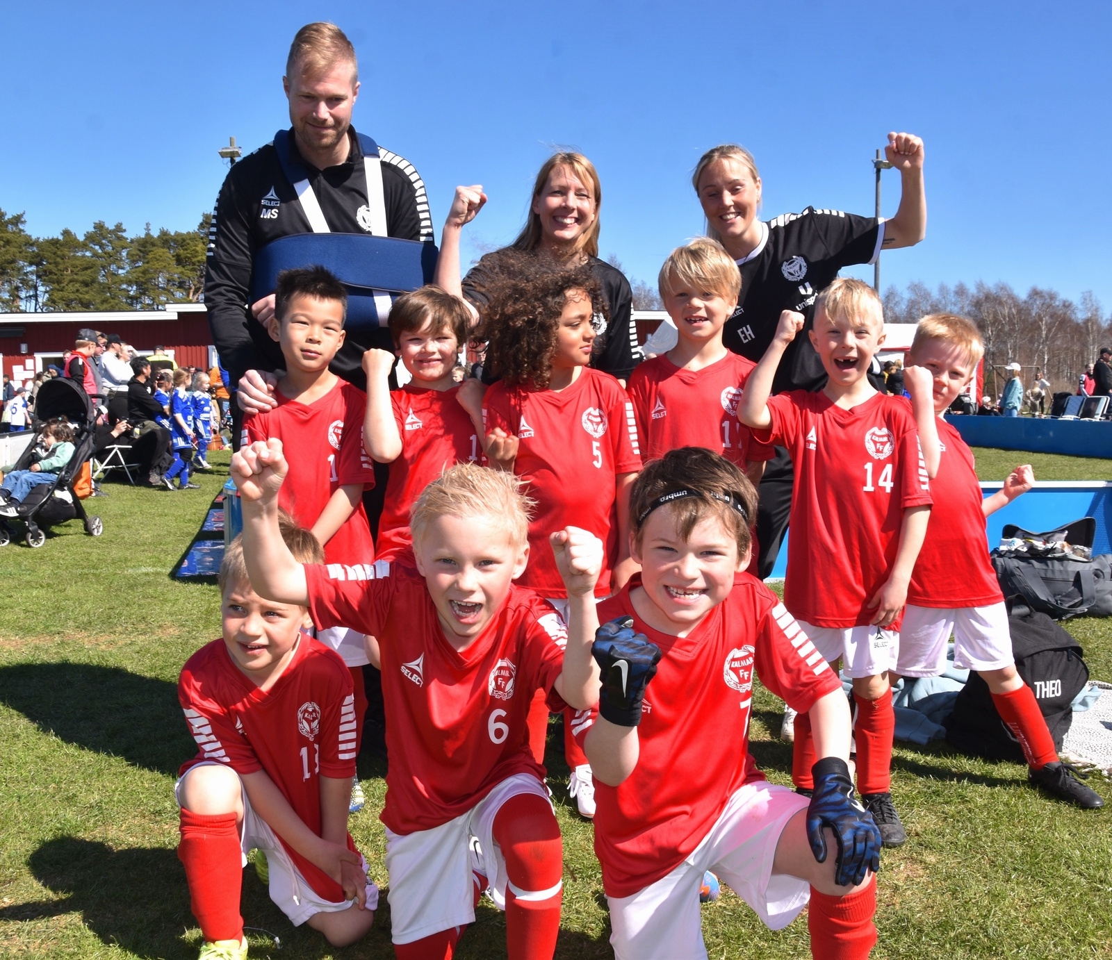 Kalmar FF var på hugget och redo att spela sin första match.