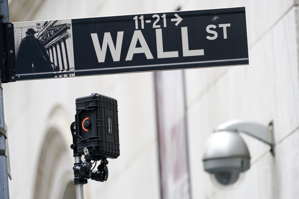 Handelsveckan inleddes nedåt på Wall Street. Arkivbild.