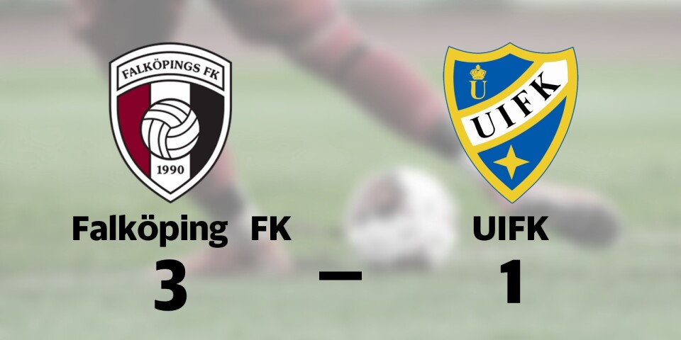 Falköpings FK vann mot UIFK