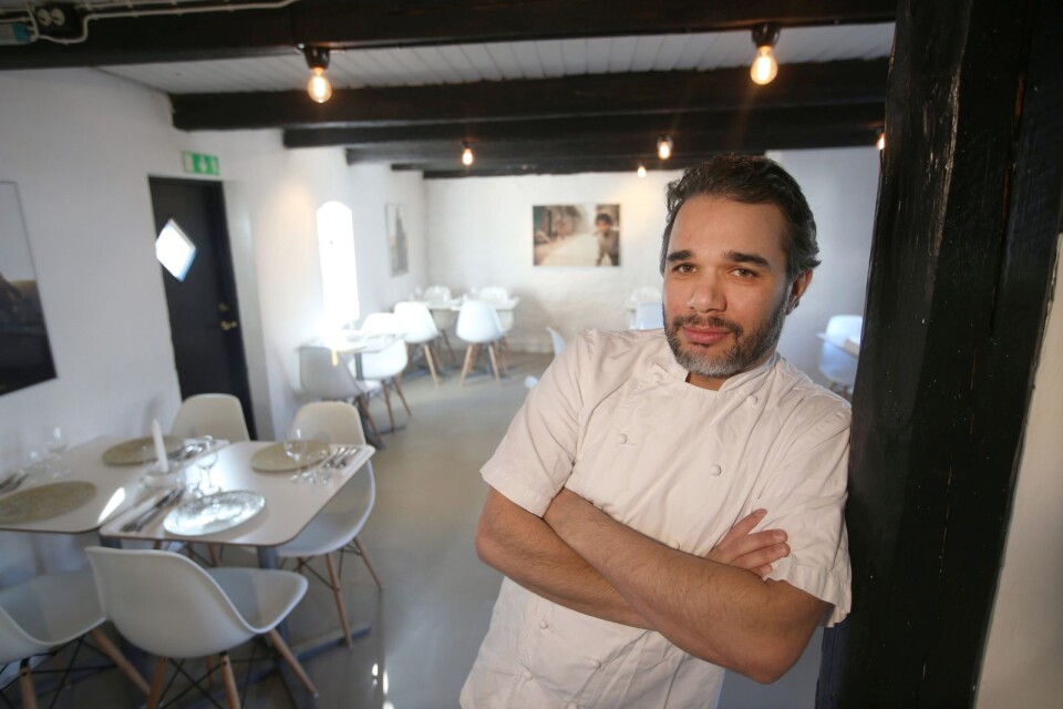 Karim Khouani är ny kökschef i Kosta. Bilden är tagen vid à Vindåkra i Tygelsjö.