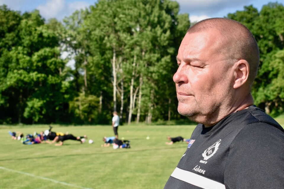 Per-Göran ”Pelle” Eriksson is an assistant leader. He has followed the boys since they were 6 – 7 years old. ”From the very beginning  we talked about how to speak to one another”.