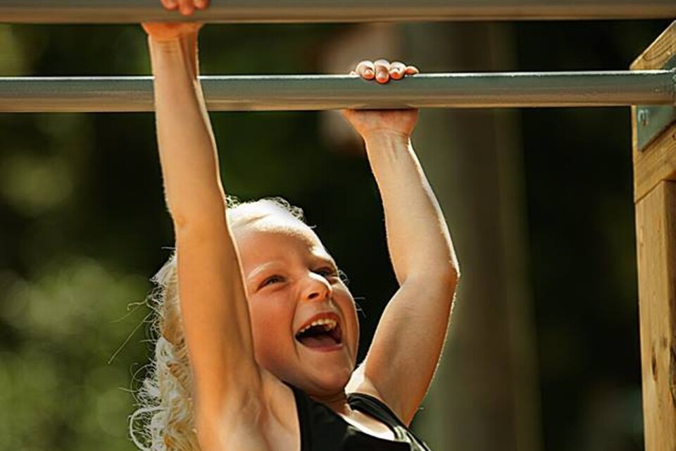 Hinderbanan är en av alla barnaktiviteter som erbjuds i Borgholm under Öland Mat- & Musikfestival.