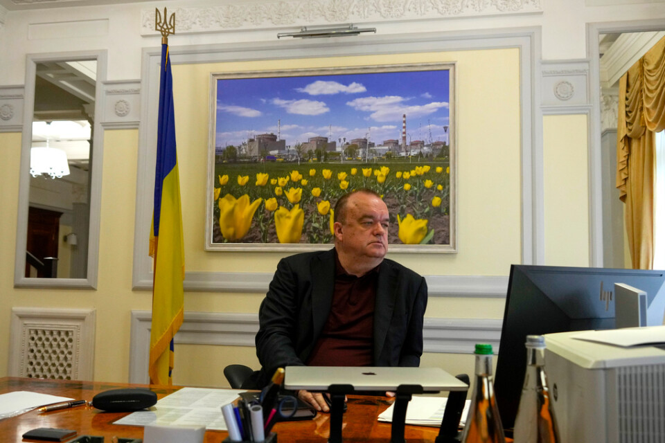 Ukrainas statliga energibolag Energoatoms chef Petro Kotin. Arkivbild.