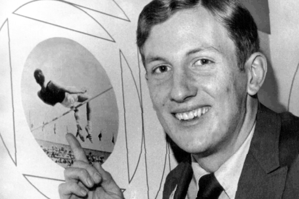 Dick Fosbury vann guld vid OS 1968. Arkivbild.