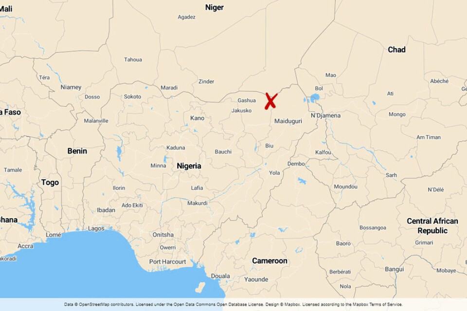 Ett femårigt barn och ytterligare en civil dödades medan en helikopter för humanitär hjälp fick materiella skador när jihadister genomförde ännu en attack i nordöstra Nigeria, enligt FN.
