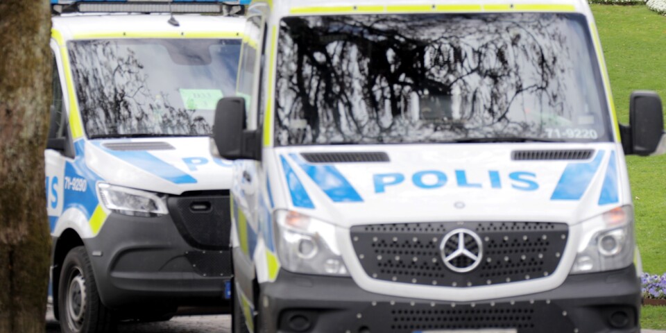 Arkivbild. Polis larmades efter att väktare hittat chauffören i Göteborg.