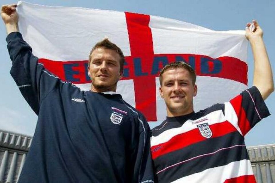 ska David Beckham (till vänster) och Michael Owen göra mot Argentina. Båda var med när lagen möttes 1998. Idag är de redo för revansch.