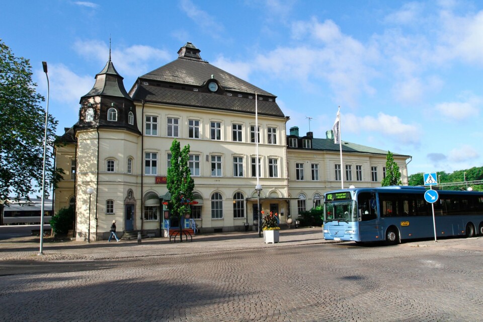 Centralstationen i Kalmar. Arkivbild.