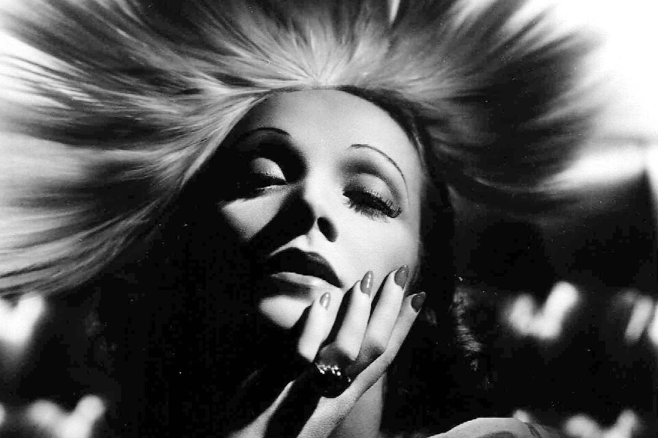 Den tyska skådespelaren Marlene Dietrich.