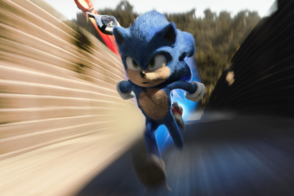Sonic rusar mot nya äventyr. Pressbild.