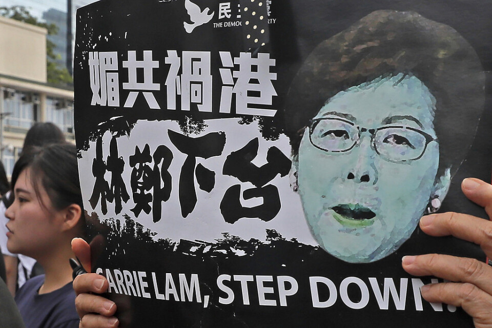 Hongkongs proteströrelse mobiliserar för nya demonstrationer sedan den politiska ledningen inte gått med på demonstranternas krav. Arkivbild.