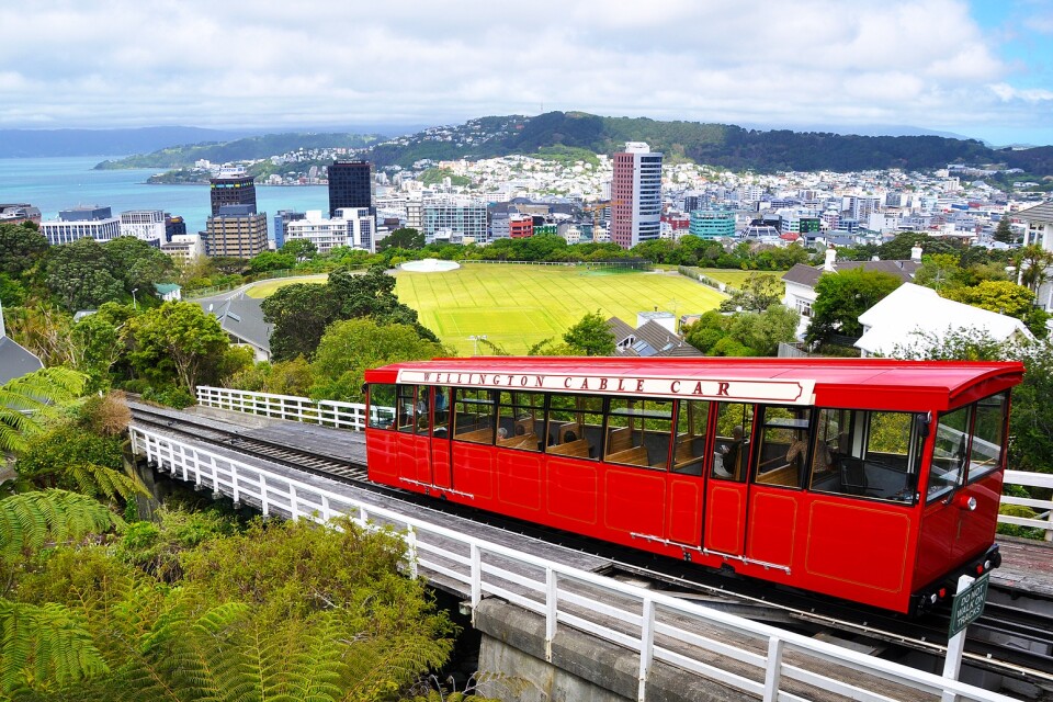 Nya Zeeland ökar stödköpen av statsobligationer för att stimulera ekonomin. På bilden huvudstaden Wellington. Arkivbild.