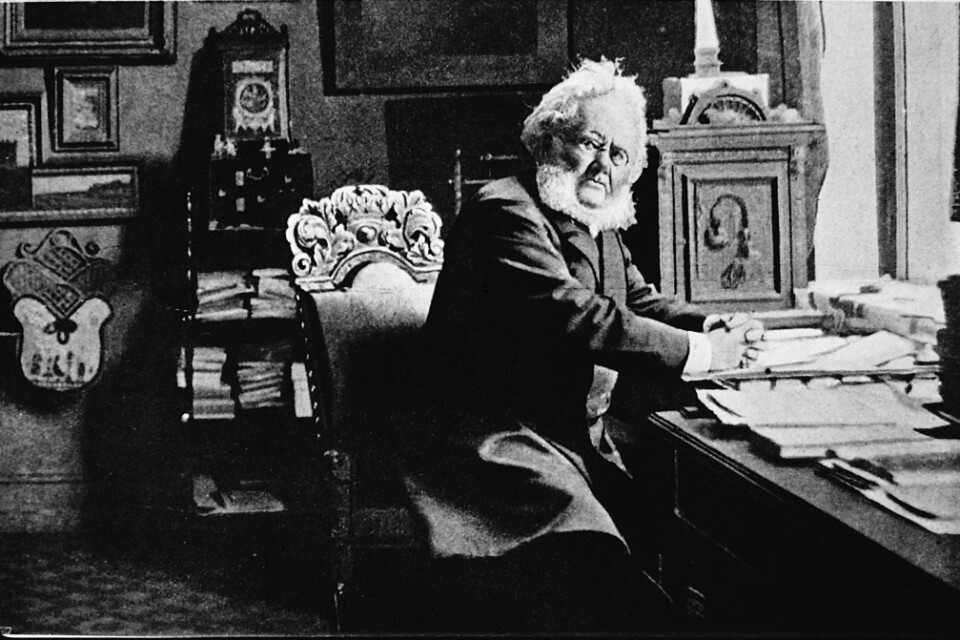 Henrik Ibsen. Arkivbild.