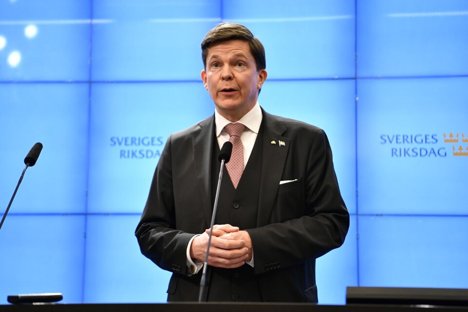 Talman Andreas Norlén (M) kritiserade i veckan MP för deras agerande under superonsdagen.