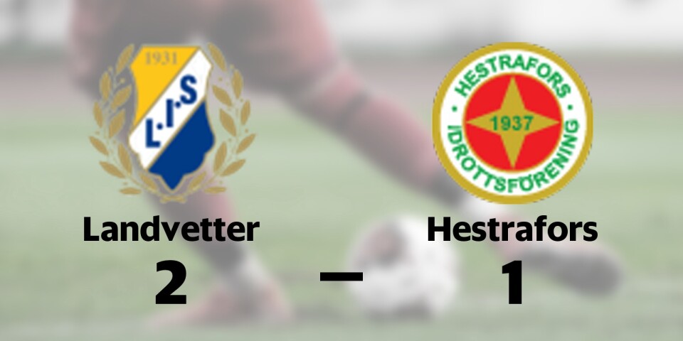 Rasmus Rosenqvist enda målskytt när Hestrafors föll