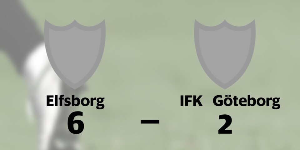 Elfsborg upp i topp efter seger