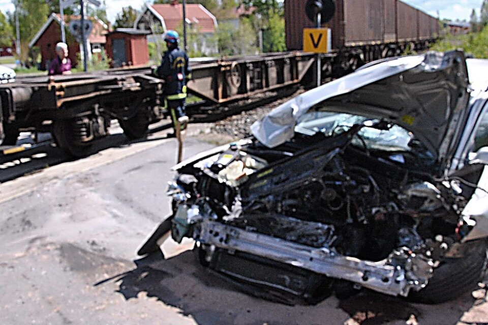 Gemensam kamp för järnvägsbommar i Hökön så olyckor likt den här nyligen kan undvikas