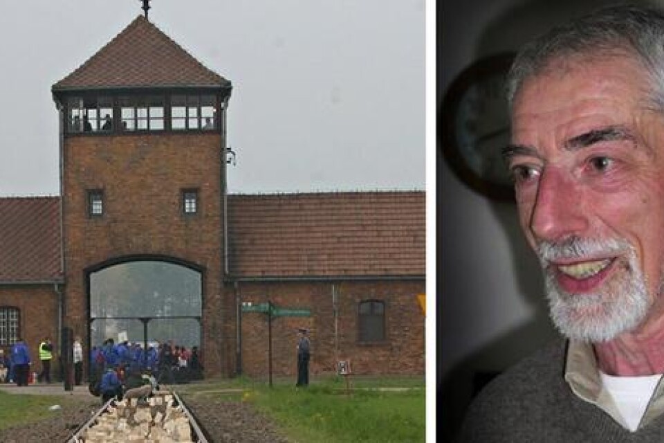 Ervin Rosenberg föreläser på tisdagen i Kristianstad. Många besöker Auschwitz för att aldrig glömma förintelsen. BILDER: SCANPIX/PRIVAT