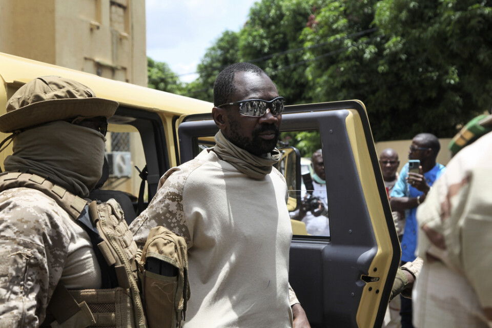 Malis ledare, kuppmakaren och översten Assimi Goïta, sätter en bortre tidsgräns för dess styre. Arkivbild från augusti 2020.