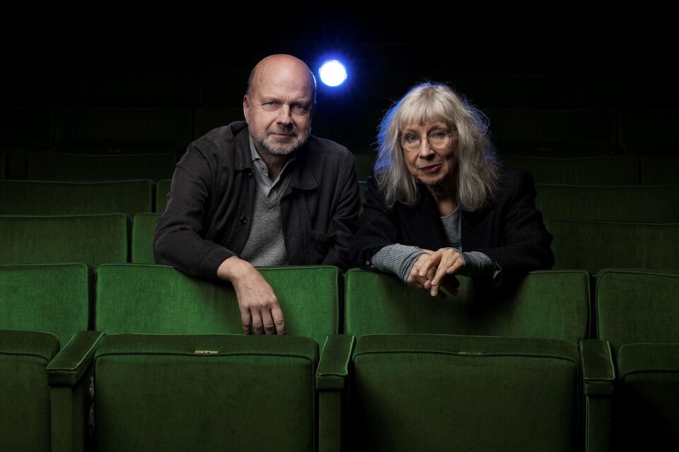 Gunnar Bolin och Suzanne Osten. 
Foto: Mattias Ahlm/Sveriges Radio