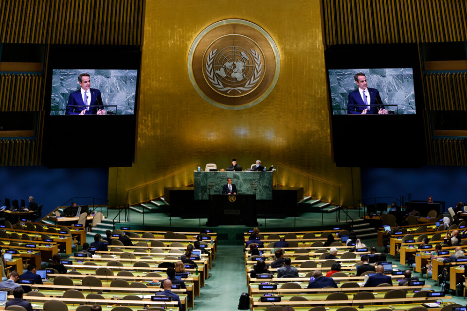 FN:s generalförsamling tar upp frågan på måndag. Arkivbild.