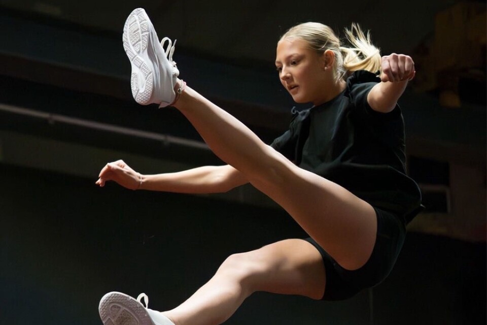 Dans, gymnastik, lyft, hopp och ramsor är tävlingsmomenten som ingår i cheerleading.