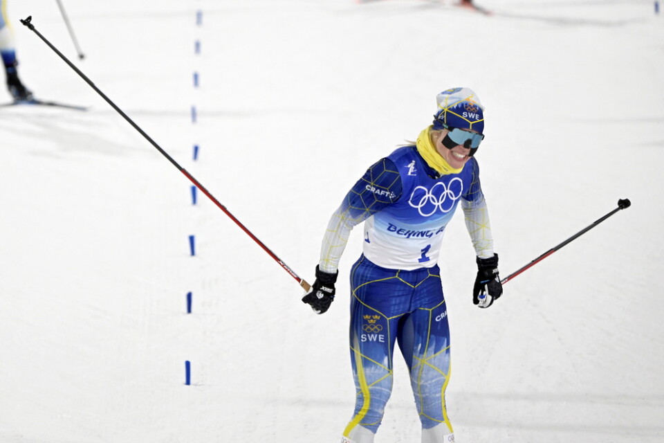 Jonna Sundling vann OS-guld i damernas sprint.