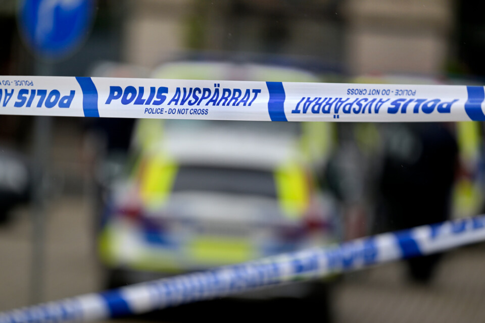 Polisen utreder en misstänkt skottlossning i Häggvik. Arkivbild.