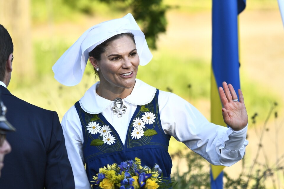 Kronprinsessan Victoria deltog i det traditionsenliga nationaldagsfirandet på Skansen, vilket följdes av 751 000 tv-tittare på söndagen.