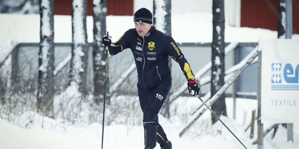 Efter snöfallet förra veckan var Stefan Carlsson ute och testade spåren. Den slingan är nu borta, men det lär inte dröja alltför länge innan det går att åka skidor på Lassalyckan igen.
