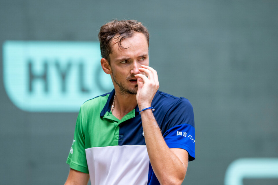 Medvedev får vänta på sin första ATP-titel i år. Arkivbild.