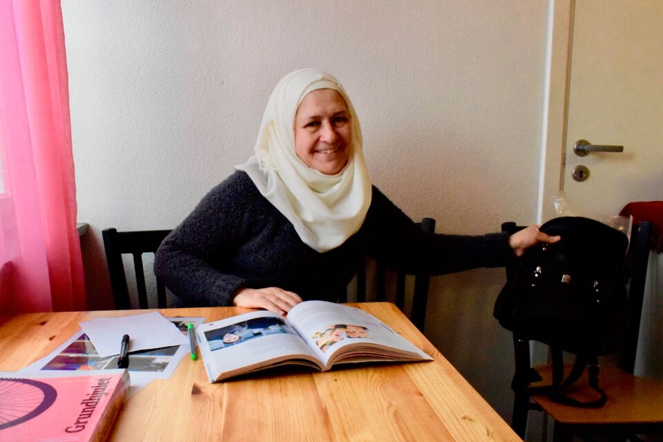 Hafiza Kadour will finish her course on 9th April. ”I really hope I can find a job in a nursery school or class, perhaps with autistic children,” she says.