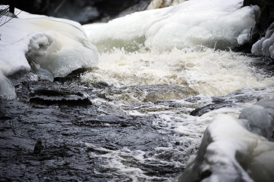SMHI har utfärdat en klass 2-varning för höga vattenflöden för främst Norrbottens inland.