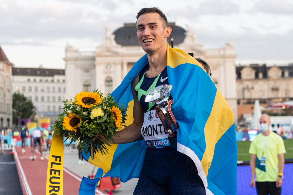 Thobias Montler blev första svensk sedan 2019 att vinna en finaltävling i Diamond League.