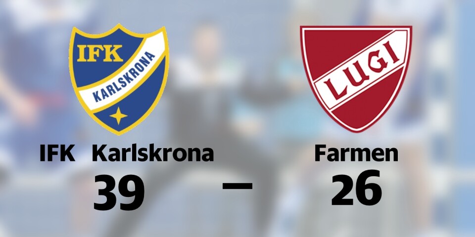 IFK slipade på anfallet – fick utdelning med 39 mål!