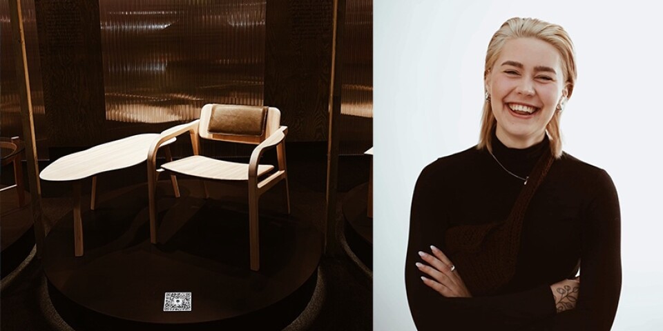 Maja från Kalmar har designat möbler för Gert Wingårdhs hotell: ”Jättenöjd”