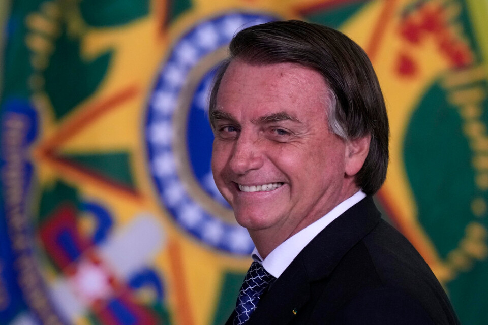 Brasiliens president Jair Bolsonaro, som snart får en partibeteckning.