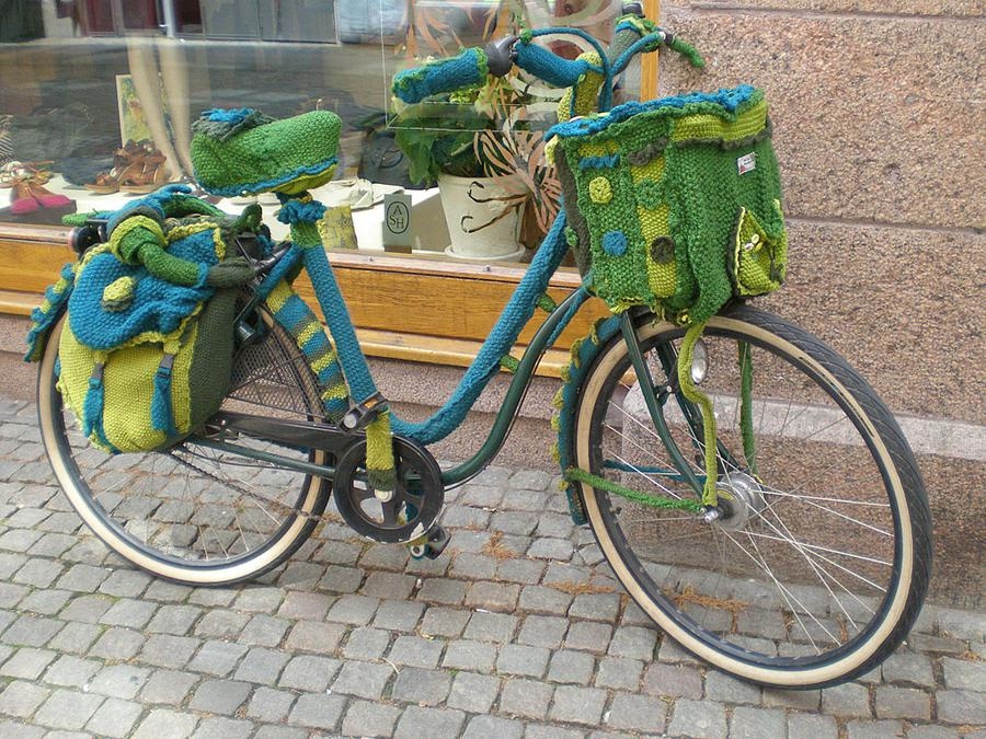 Den här cykeln hittade Christina Elglund i Malmö.