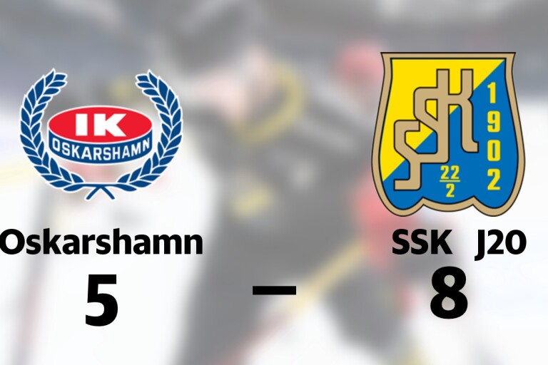 SSK J20 segrare borta mot Oskarshamn