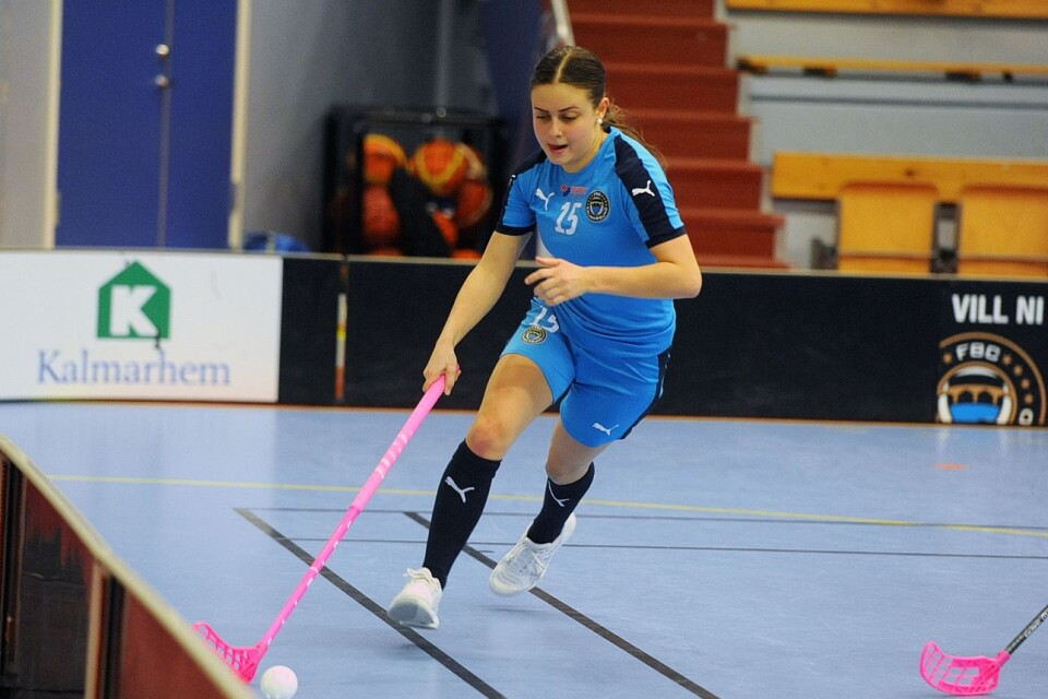 Julia Andersson gjorde två assist och var en av FBC ungdoms bästa spelare.