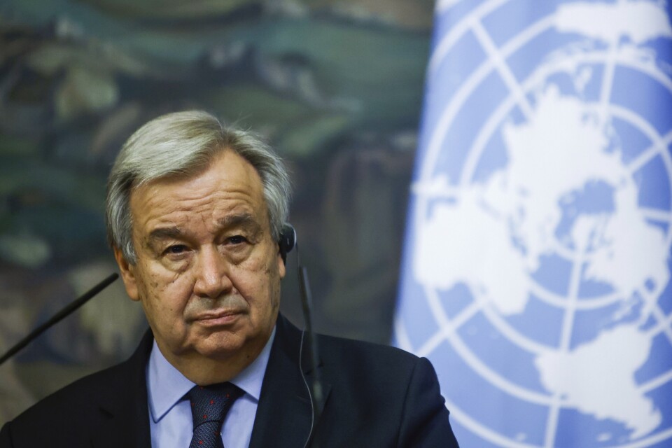 Ett enigt säkerhetsråd rekommenderade António Guterres att sitta kvar en till mandatperiod. Arkivbild.