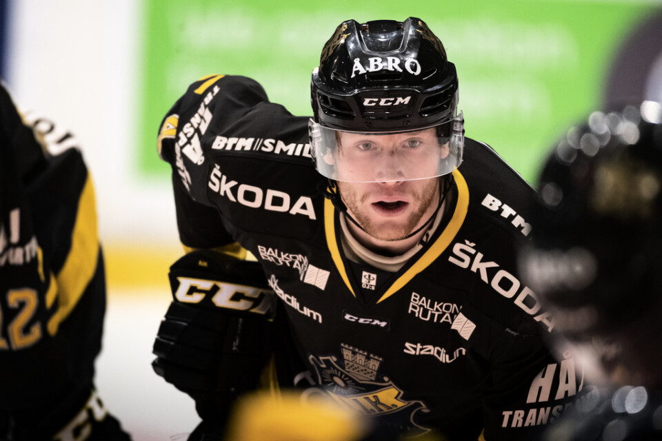 Brian Cooper, här i AIK:s tröja under säsongen 2018–2019, är klar för spel i SHL-laget Oskarshamn. Arkivbild.