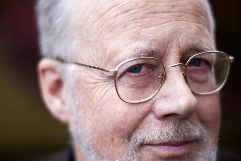 Författaren Anders Bodelsen har avlidit, 84 år gammal. Arkivbild.