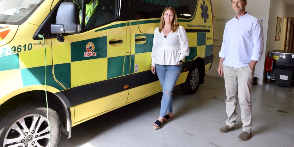Ny satsning – Skurup har fått en fast ambulansstation