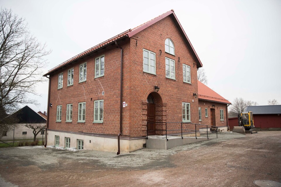 Gamla skolan i Äsperöd.