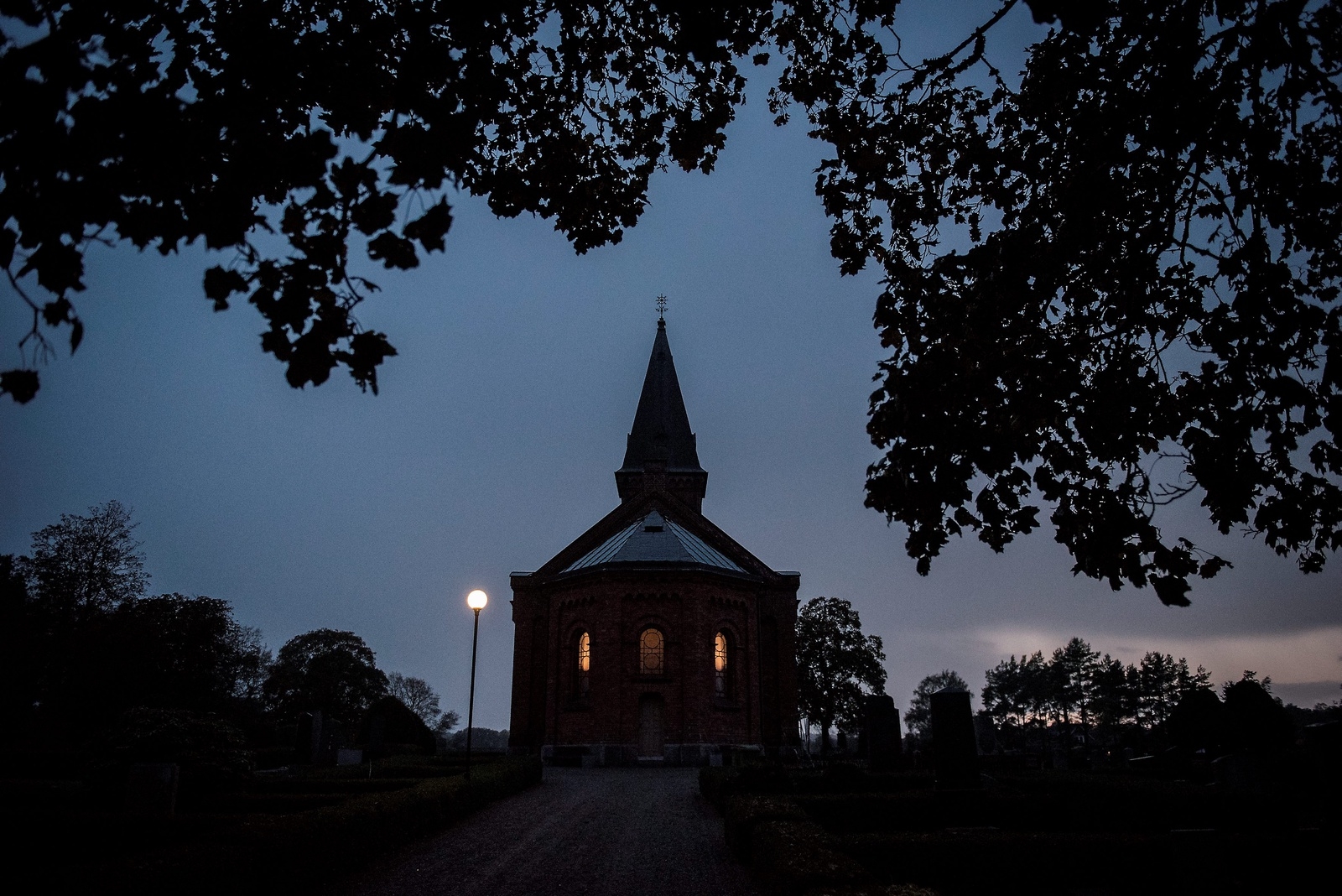 Ignaberga nya kyrka har fin akustik, menar Tommy Andersson.