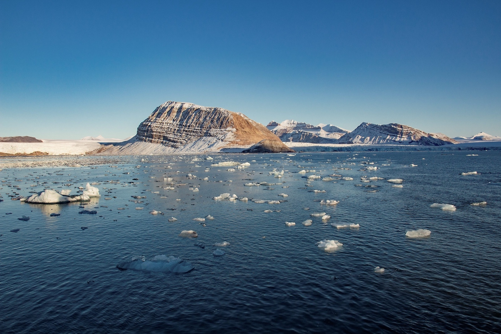 I höstas var Sara Rassner på Svalbard och samlade in prover. 
Foto: Are Føli/NTB scanpix/TT