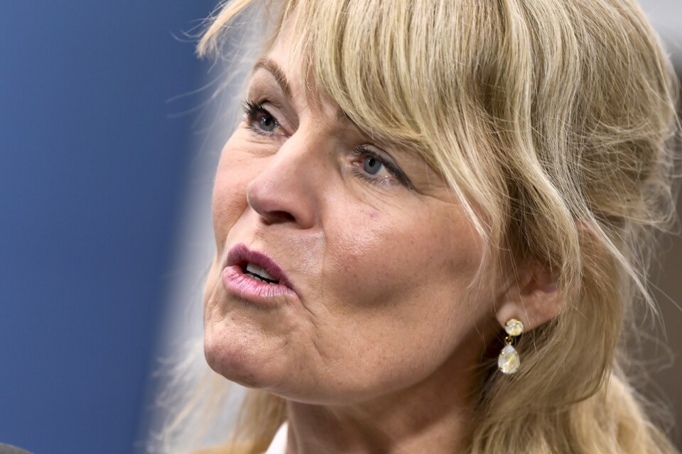 Utrikeshandelsminister Anna Hallberg (S). Arkivbild.